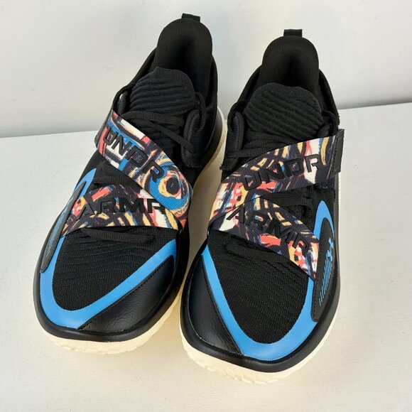 M11, W12.5 - Under Armour Flow FUTR X 4 E24 Black History Month Basketball Shoe - Picture 4 of 9